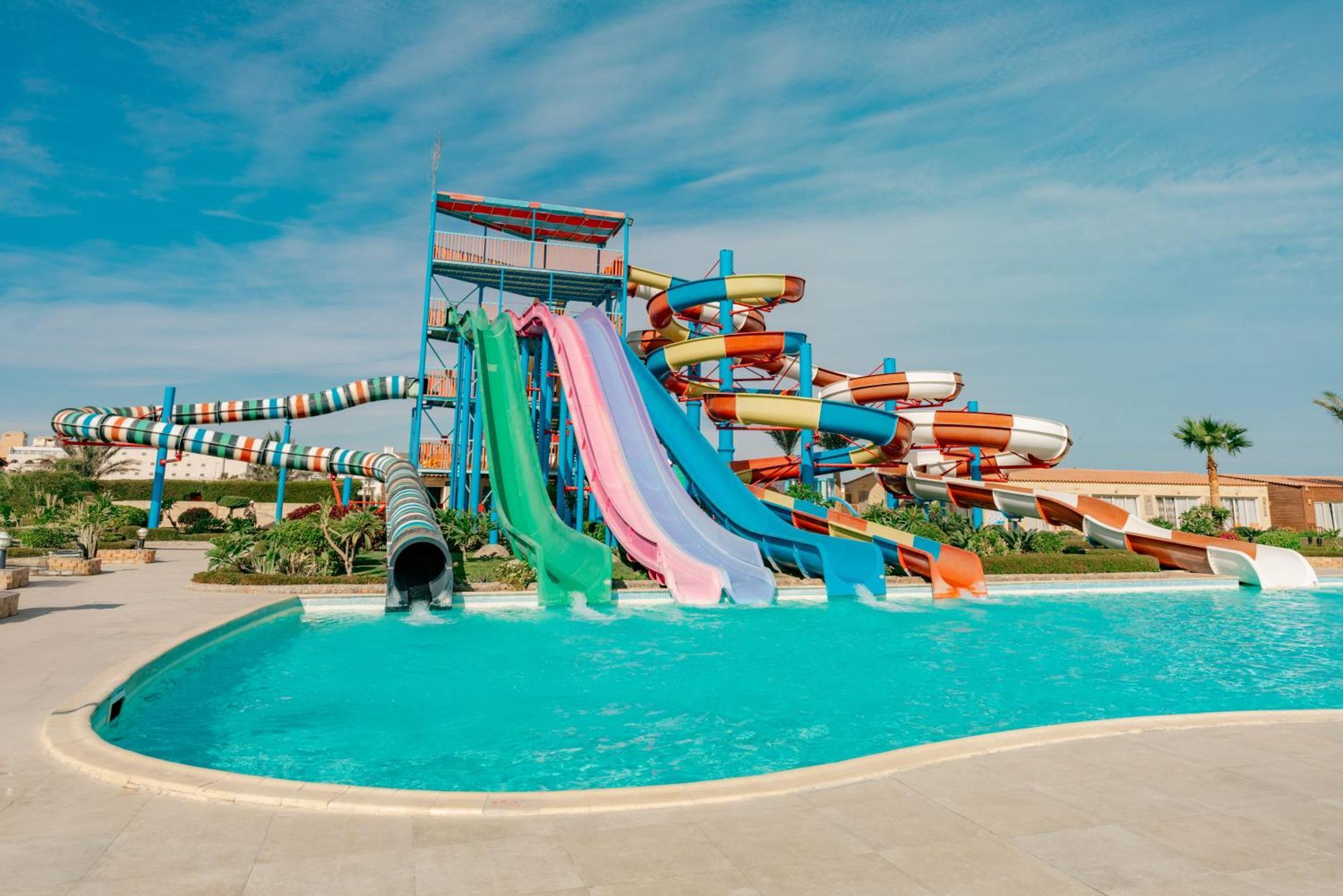 Sunrise Alora Aqua Park Resort Hurghada Exterior foto